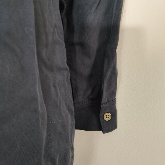 SMASH + TESS Barely Black Coveralls Tencel Romper Jumpsuit S - Picture 10 of 15